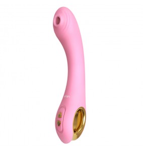 HK LETEN - Fairy G-Spot Licking Sucking Heating Vibrator (Chargeable - Pink)